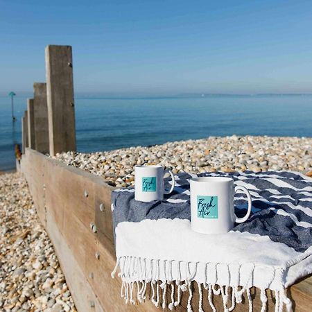 High-End Beachfront Getaway Sea View King Bed East Wittering Exterior foto